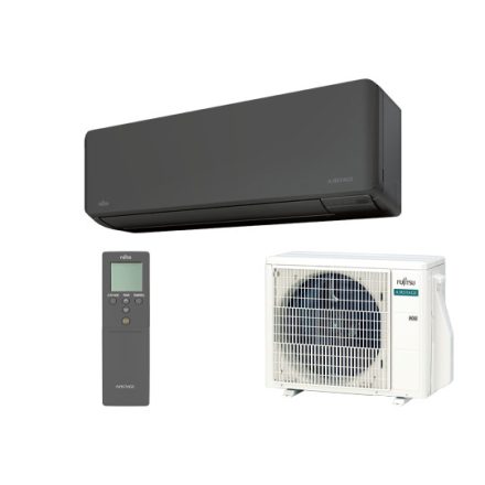 Fujitsu Airstage Standard Fekete beltérivel és beépített Wifi-vel ASEH 07 KMCG-B / AOEH 07KMCG